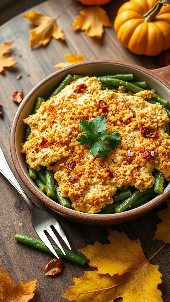 curried green bean casserole curried green bean casserole