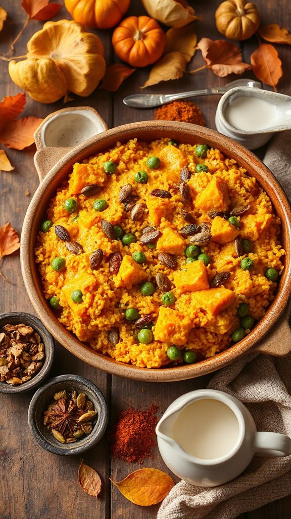 curried pumpkin rice casserole curried pumpkin rice casserole