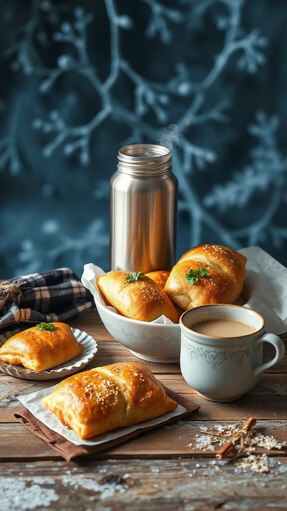 curry chicken pastry pockets