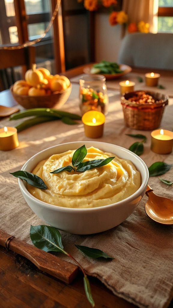 curry leaf infused mashed potatoes curry leaf infused mashed potatoes