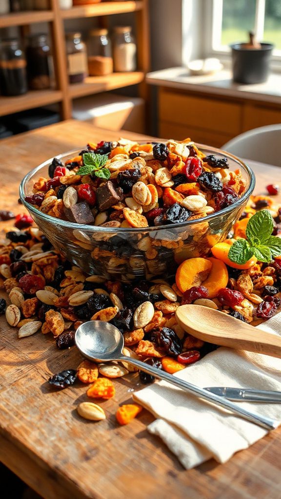 customizable allergy safe trail mix