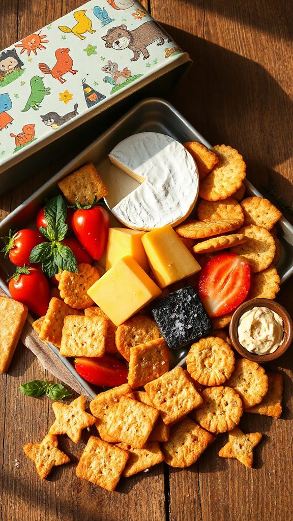 customizable cheese and crackers customizable cheese and crackers