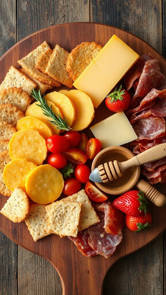 customizable cheese and crackers customizable cheese and crackers