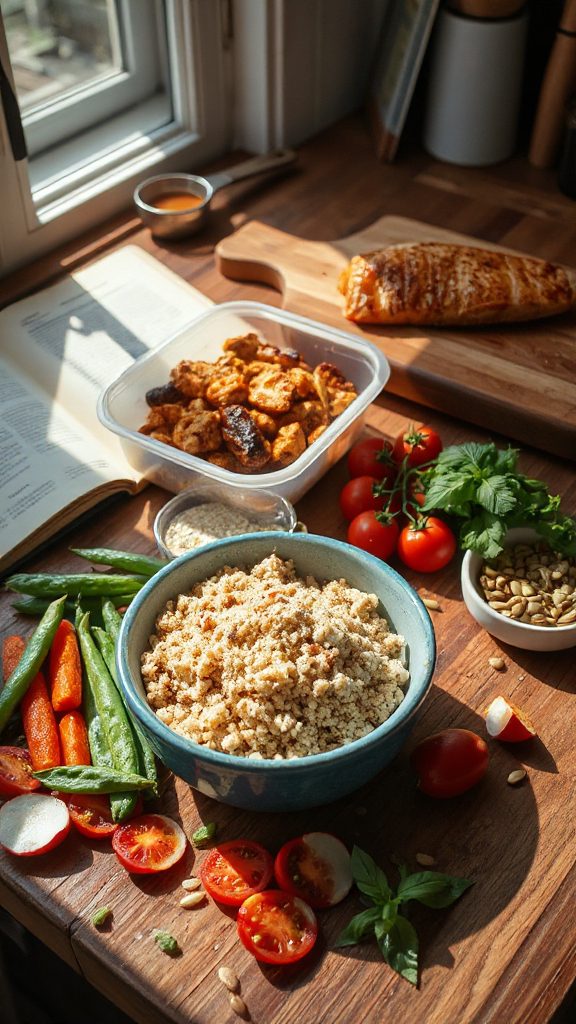 customizable grain protein bowls