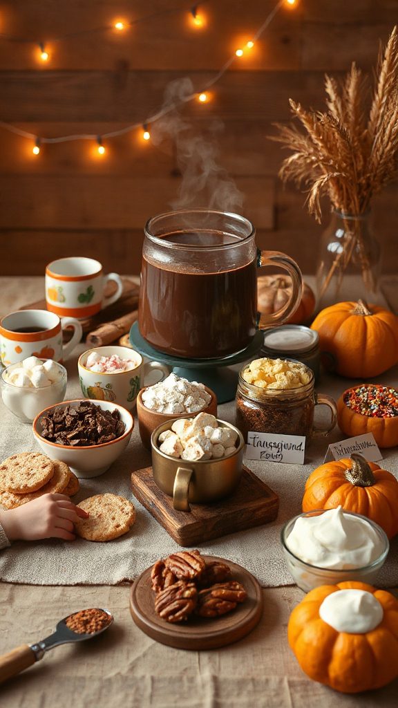 customizable hot chocolate bar customizable hot chocolate bar