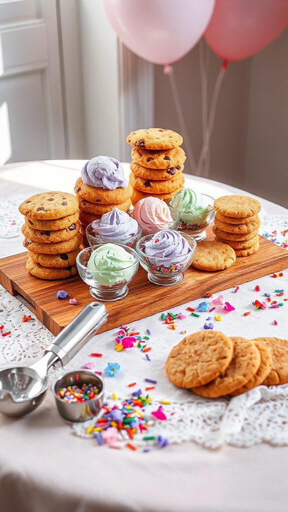 customizable ice cream sandwiches