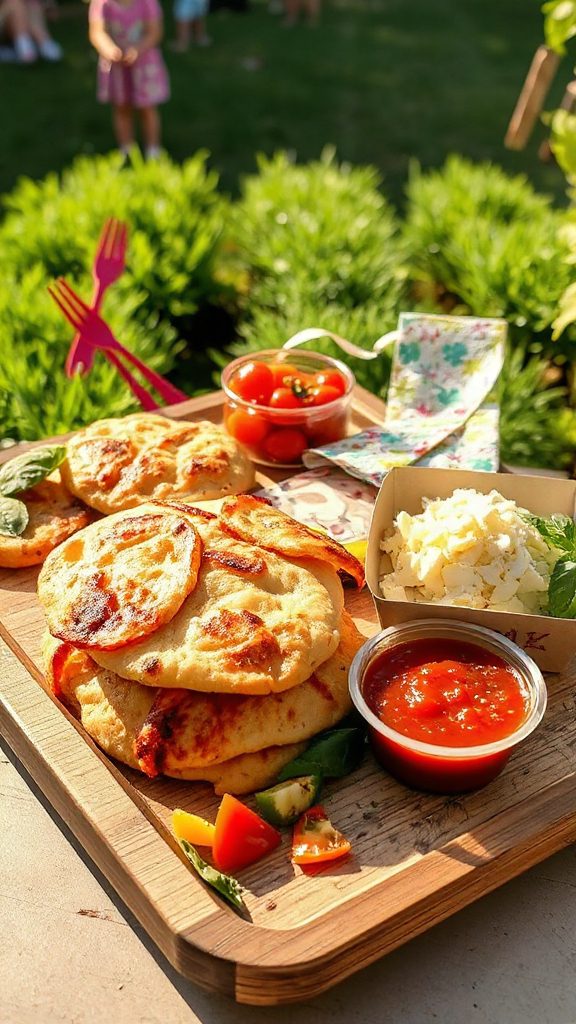 customizable mini pizza kits