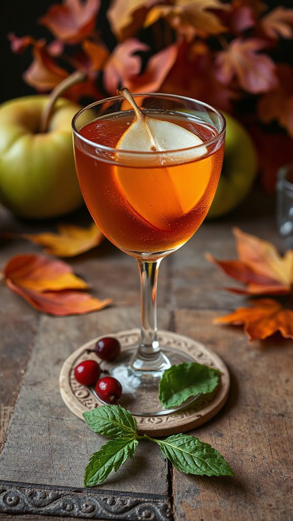 customizable pear cocktail variations