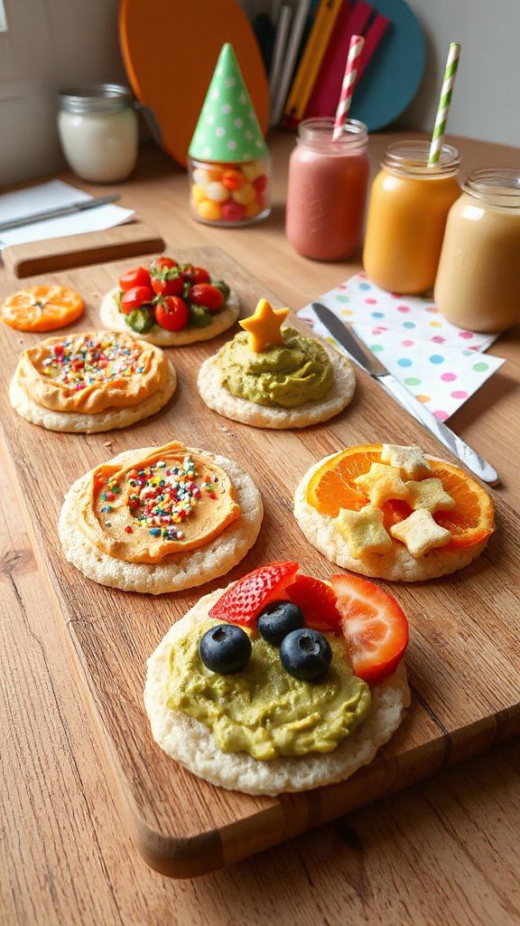 customizable rice cake snacks