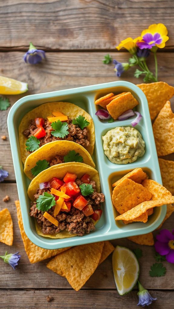 customizable taco lunch option