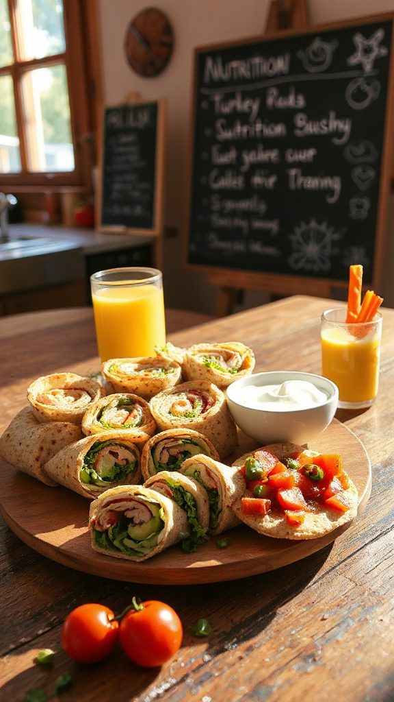 customizable tortilla snack wraps