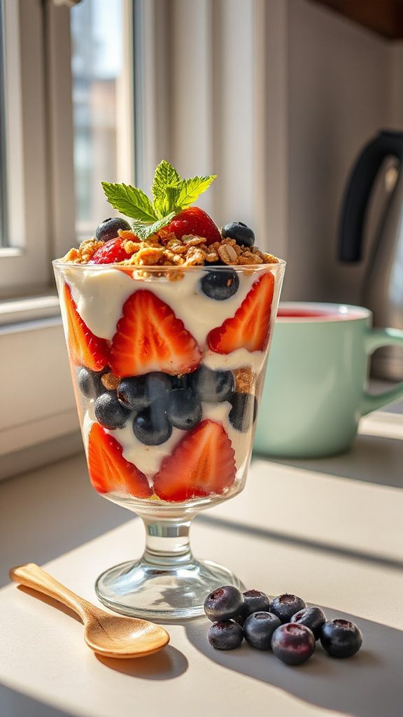 customizable yogurt breakfast parfaits customizable yogurt breakfast parfaits