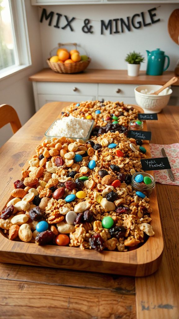 customize your own trail mix