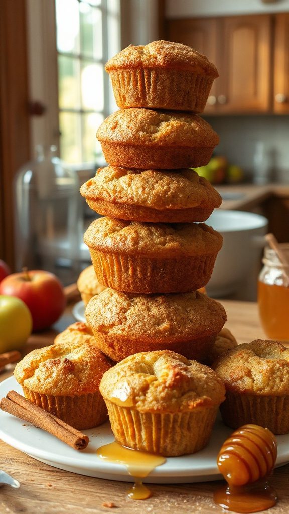 dairy free apple cinnamon muffins