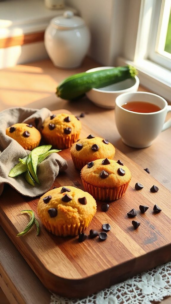 dairy free chocolate chip muffins