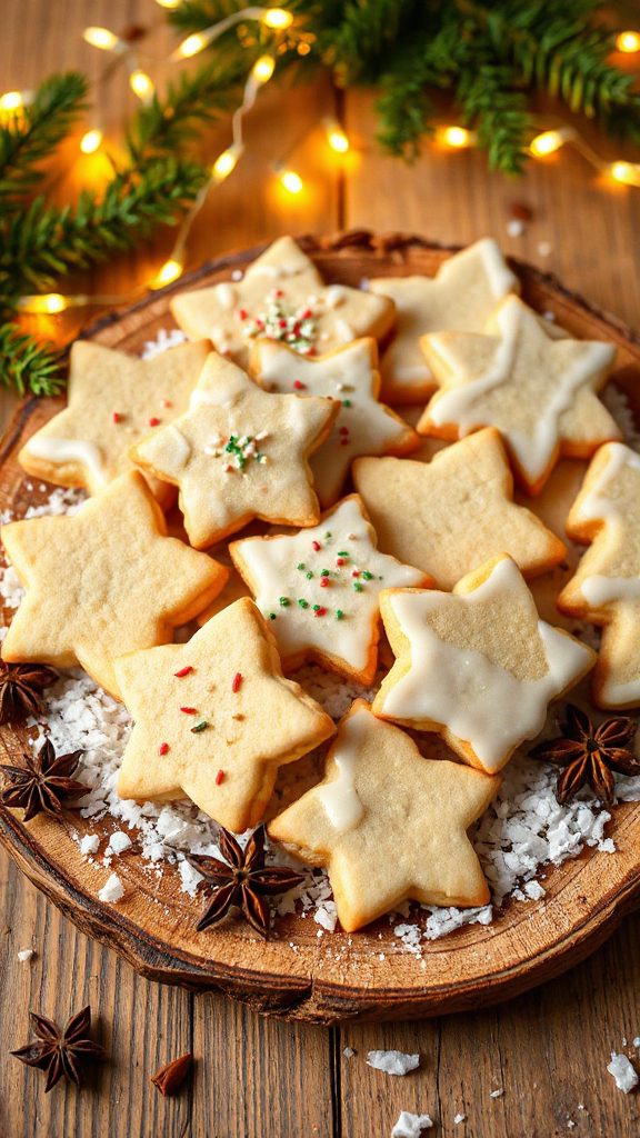 dairy free festive sugar cookies