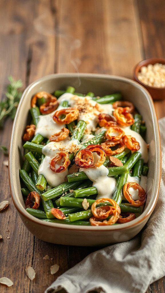 dairy free green bean casserole