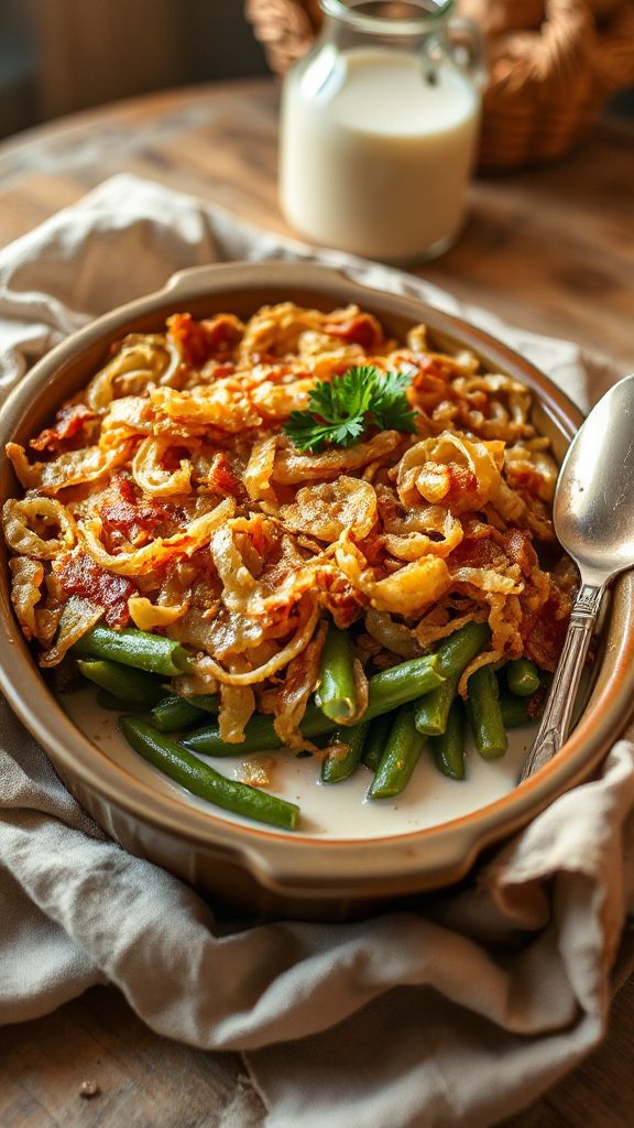 dairy free green bean casserole