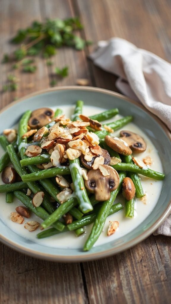dairy free green bean casserole