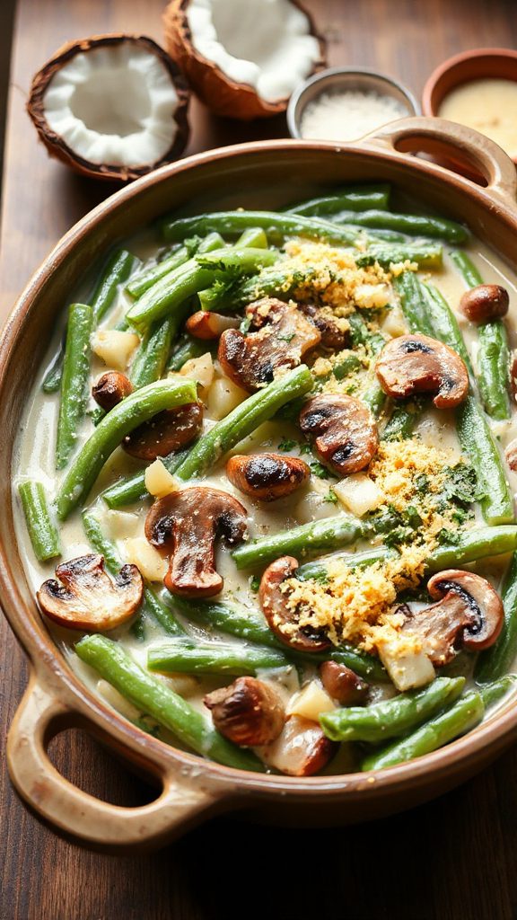 dairy free green bean casserole