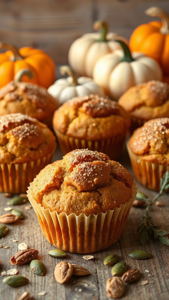 dairy free pumpkin spice muffins