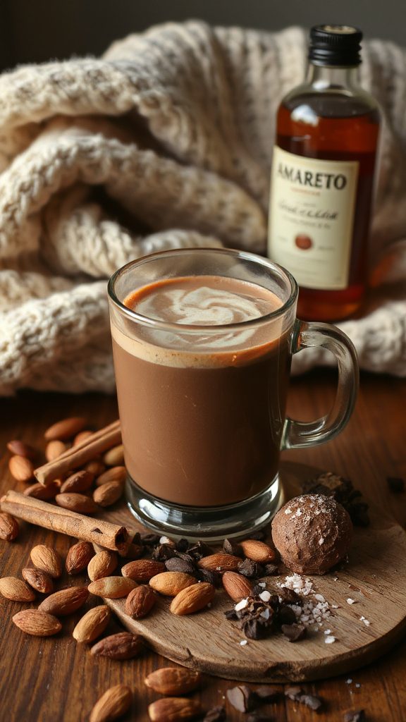 decadent almond hot chocolate decadent almond hot chocolate