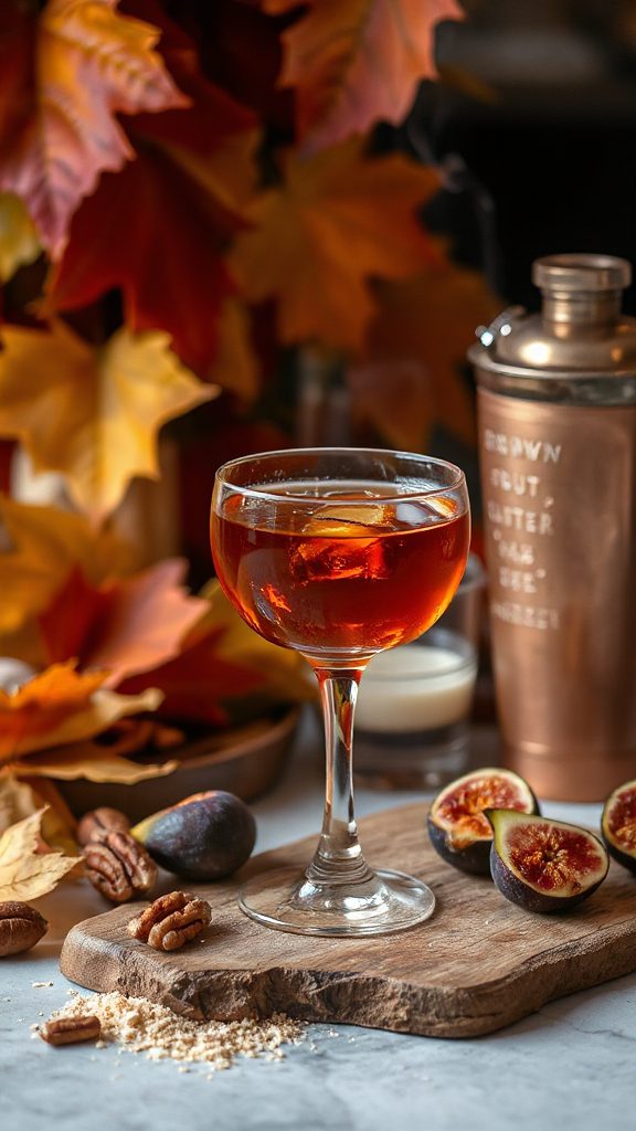 decadent brown butter cocktail