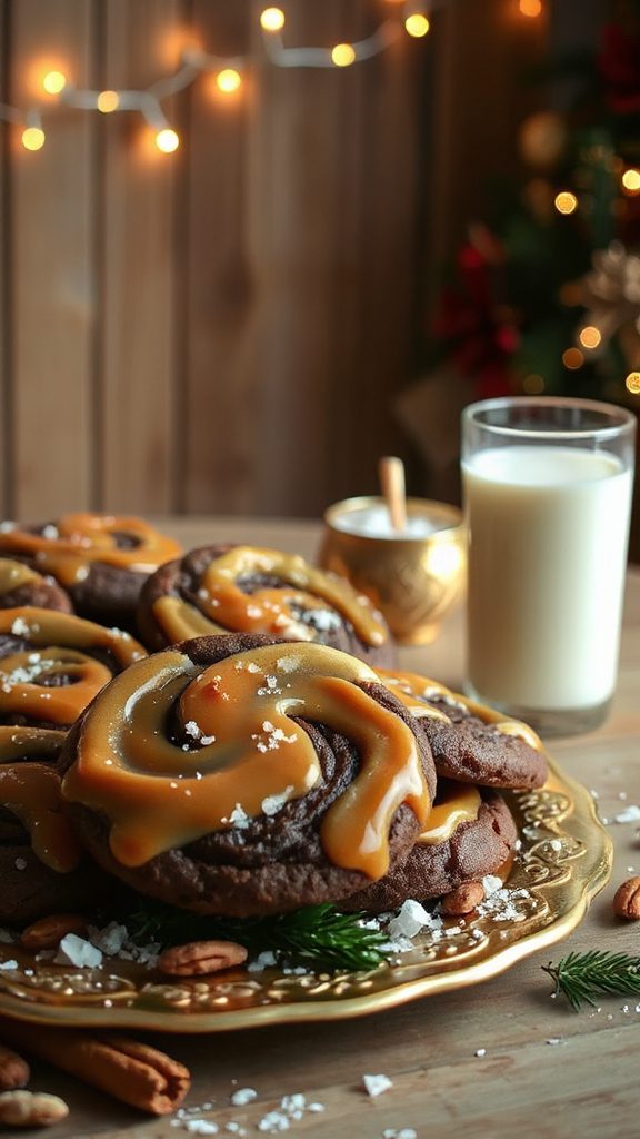 decadent brownie cookie treat