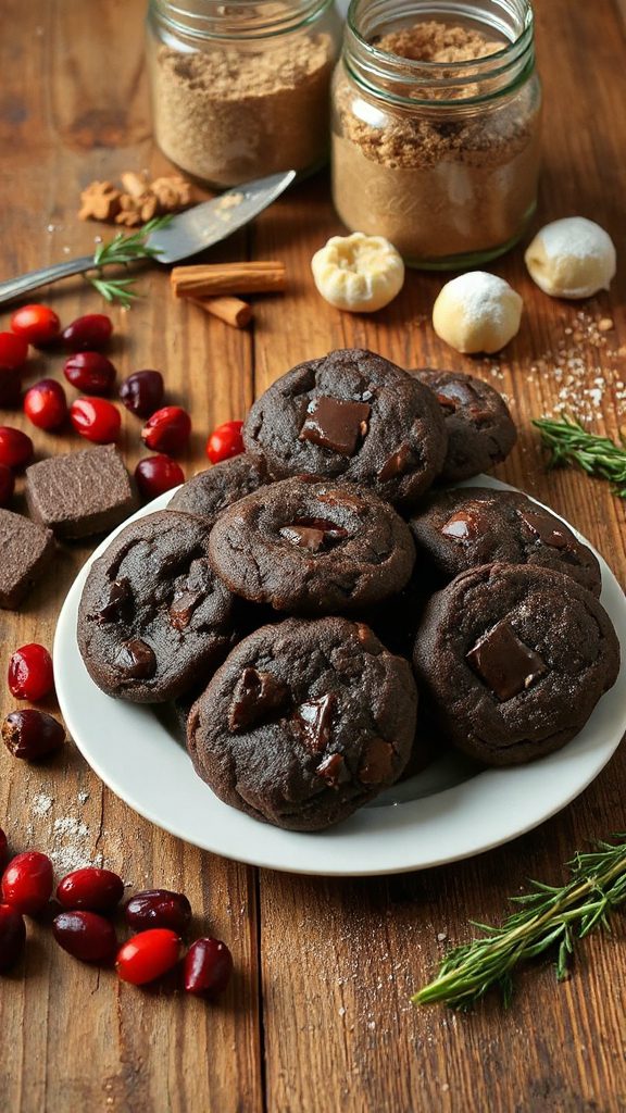 decadent chocolate chunk cookies