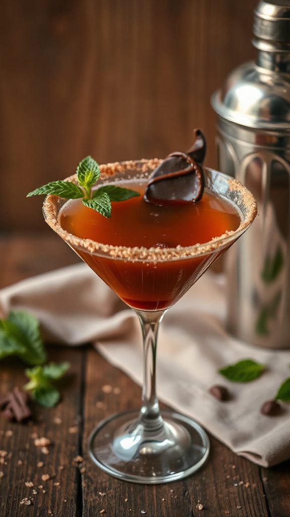 decadent chocolate cocktail delight