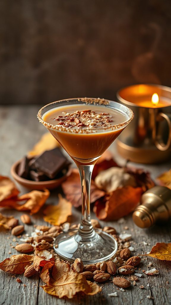 decadent chocolate coconut cocktail