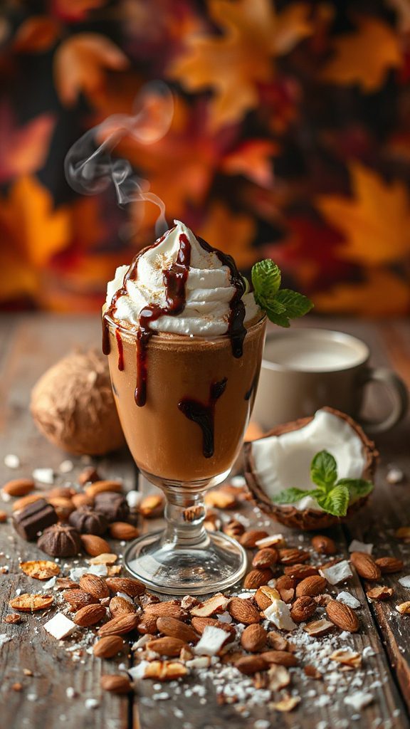 decadent chocolate coconut cocktail