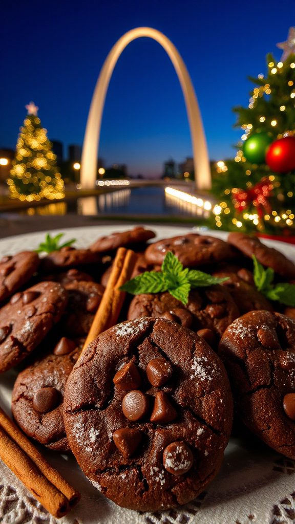 decadent chocolate coffee cookies