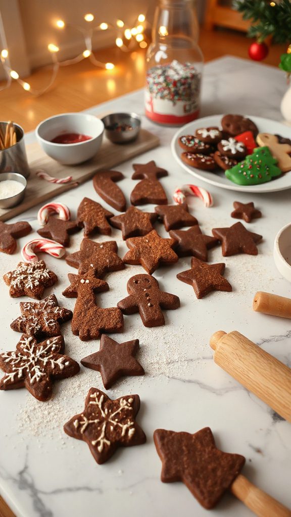 decadent chocolate cut outs