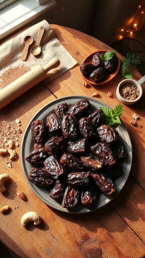 decadent chocolate date brownies