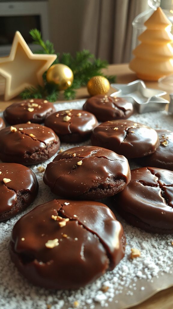 decadent chocolate hazelnut cookies