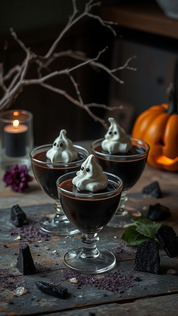 decadent halloween chocolate dessert