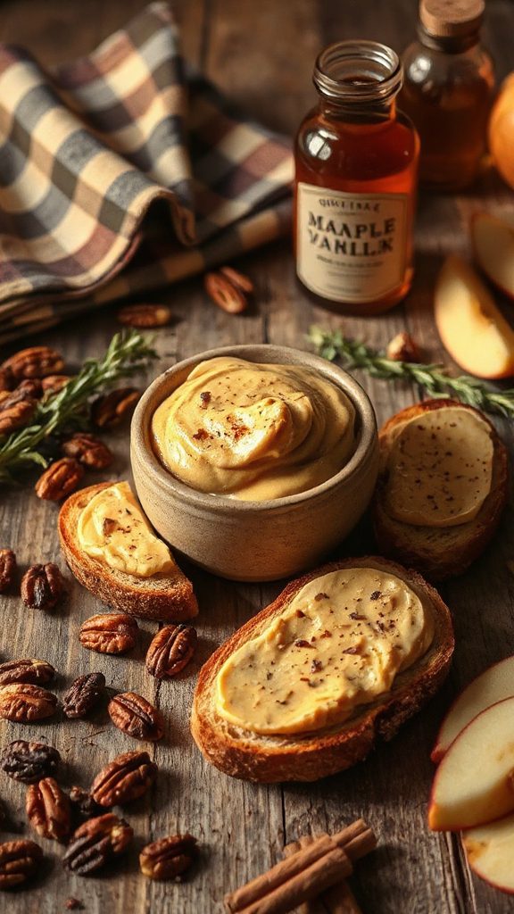 decadent maple vanilla spread