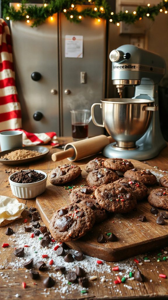 decadent mocha espresso cookies