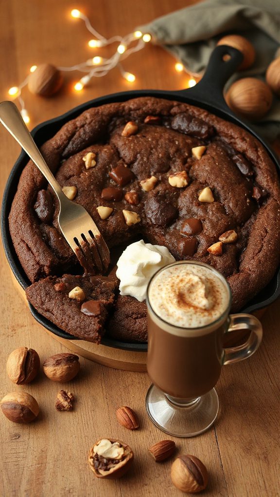 decadent mocha hazelnut cookie
