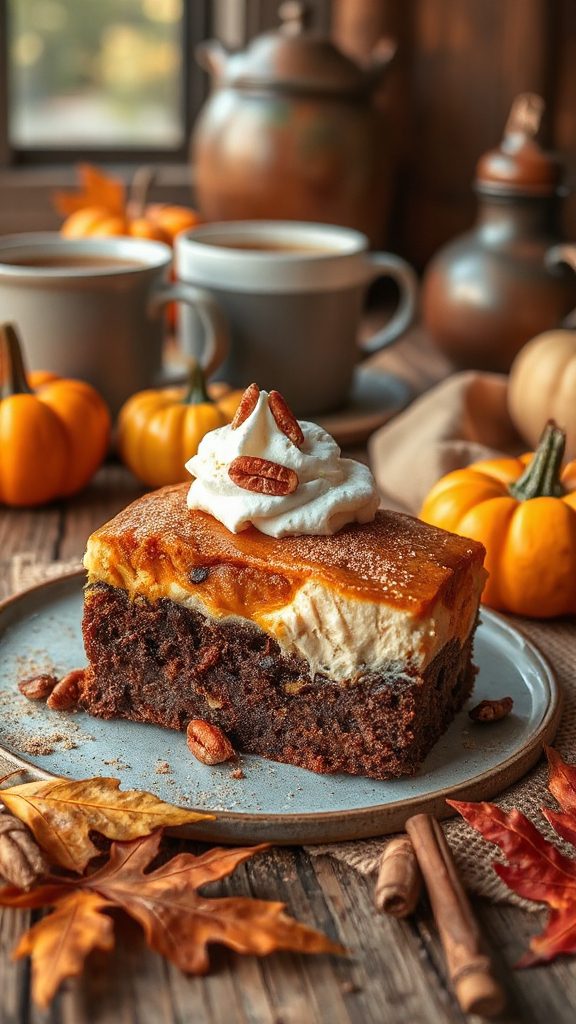 decadent pumpkin cheesecake brownies decadent pumpkin cheesecake brownies