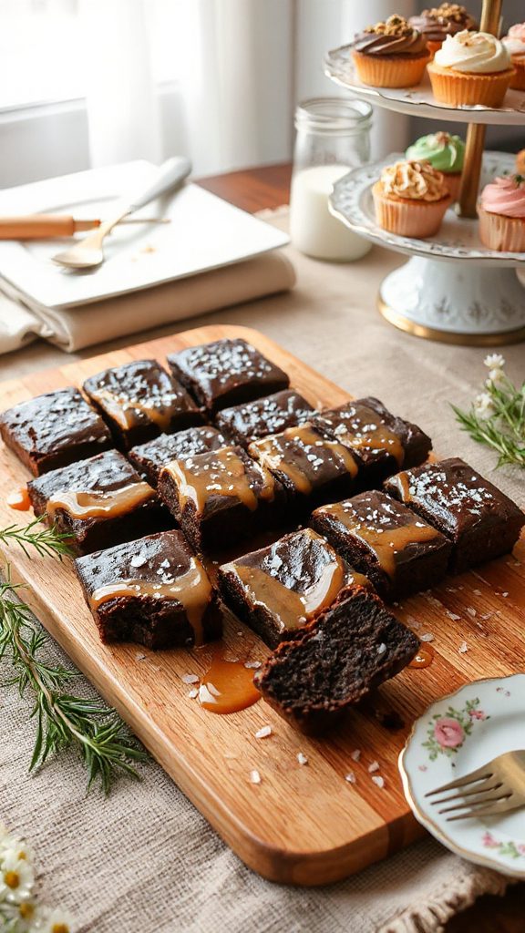 decadent salted caramel brownies decadent salted caramel brownies