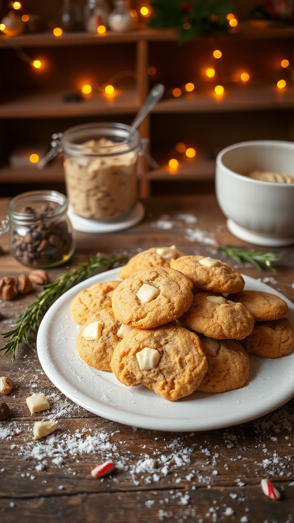 decadent white chocolate cookies
