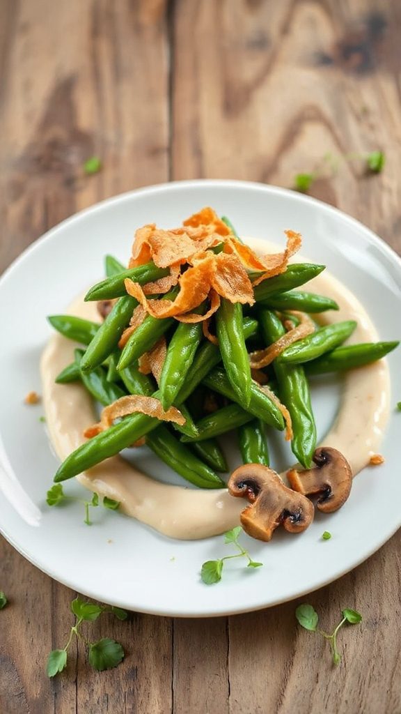 deconstructed green bean delight