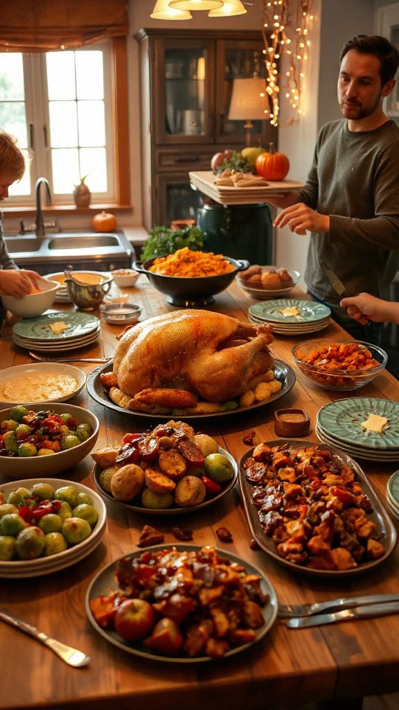 delegate thanksgiving cooking tasks