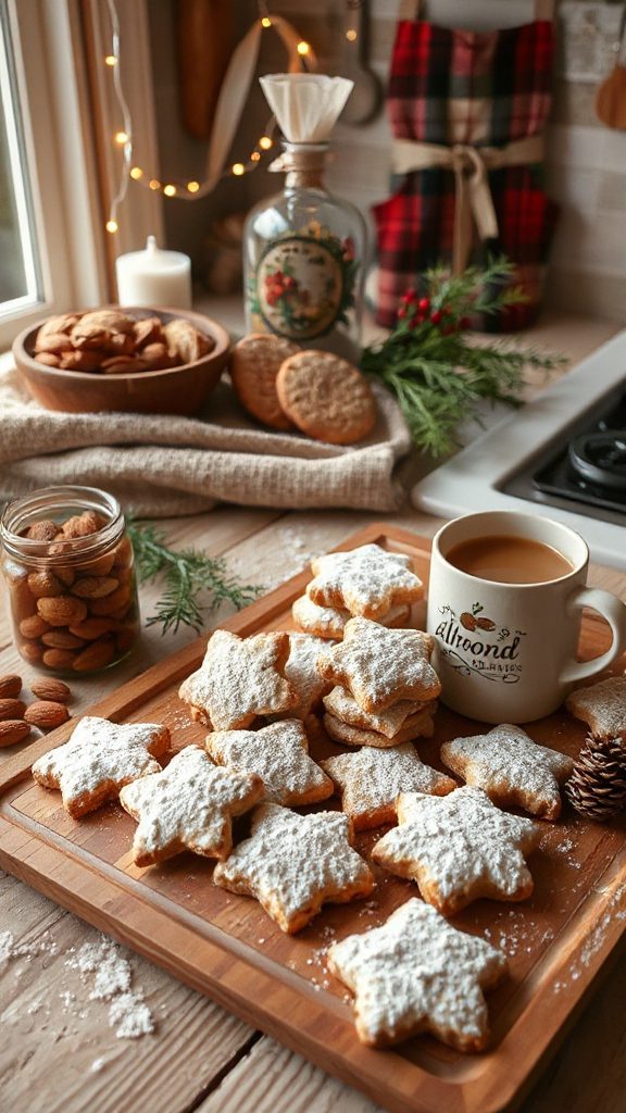 delicious almond flavored cookies