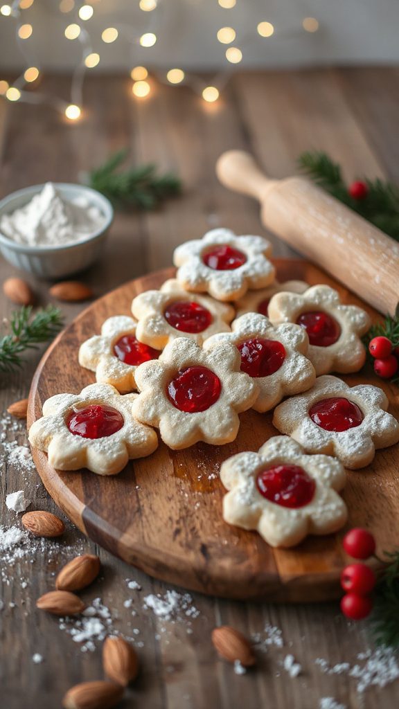 delicious almond sandwich cookies