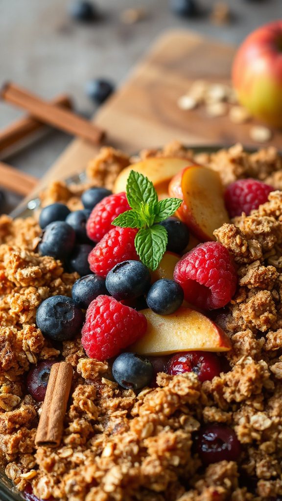 delicious apple berry dessert delicious apple berry dessert