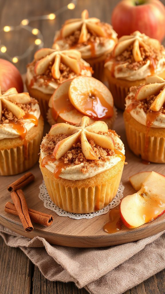 delicious apple cinnamon cupcakes