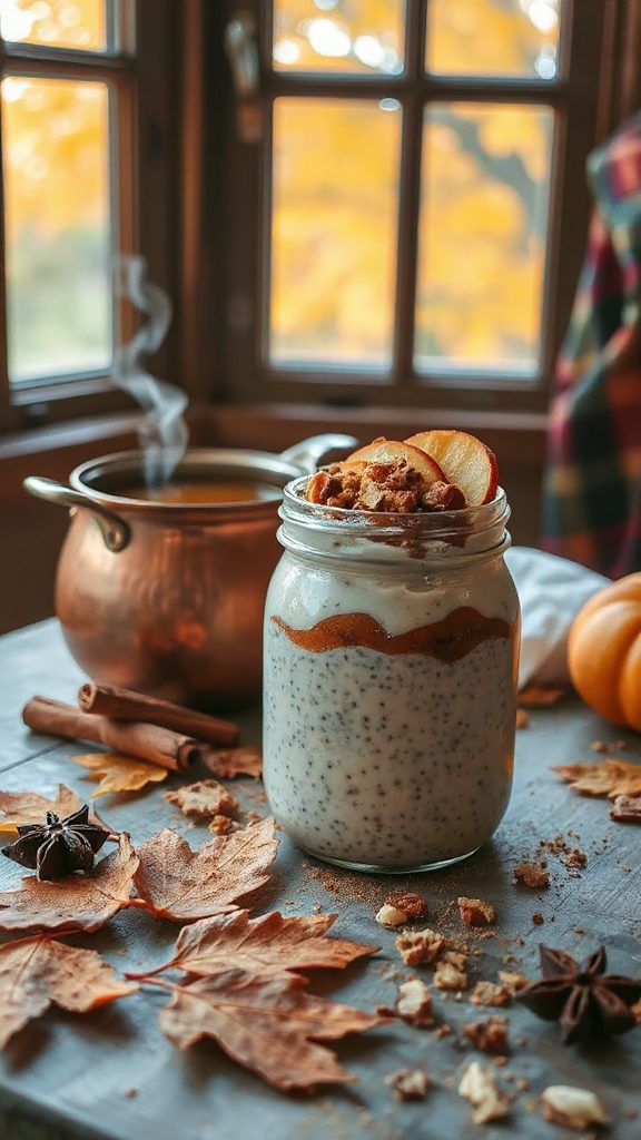 delicious apple pie pudding